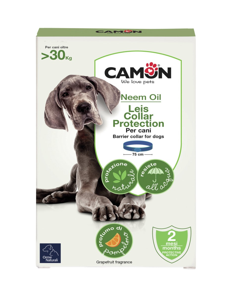 Collare barriera Camon Leis Neem Maxi 75 cm per cani oltre 30 kg Collare barriera Camon Leis Neem Maxi 75 cm per cani oltre 30 kg